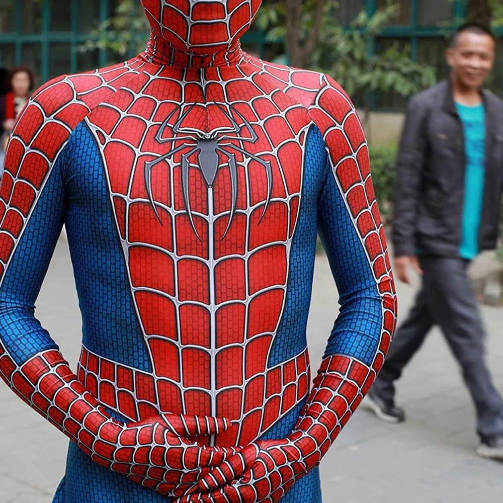 Spider-Man Unisex Spandex Costumes Adult 3D - Picture 10 of 11